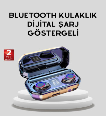 Bluetooth Kablosuz Kulaklık 4 Saat Kullanım Şarj Kutulu Düşük Enerji Tüketimli - Lisinya