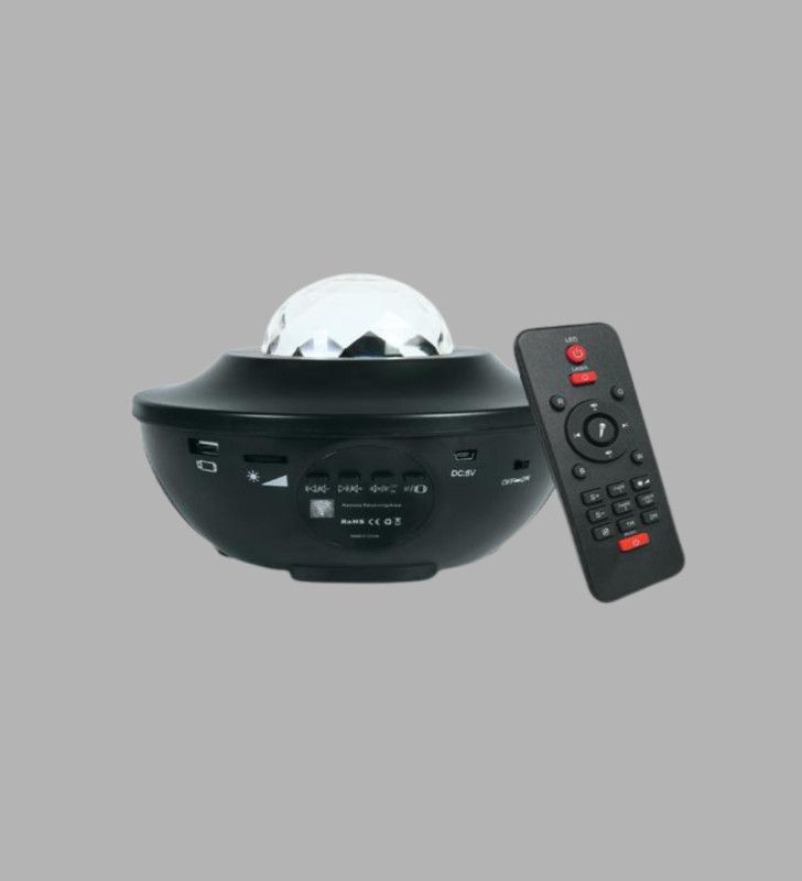 Yıldızlı Projektör Galaxy Efektli Ayarlanabilir Renkli Atmosfer Lambası - Lisinya