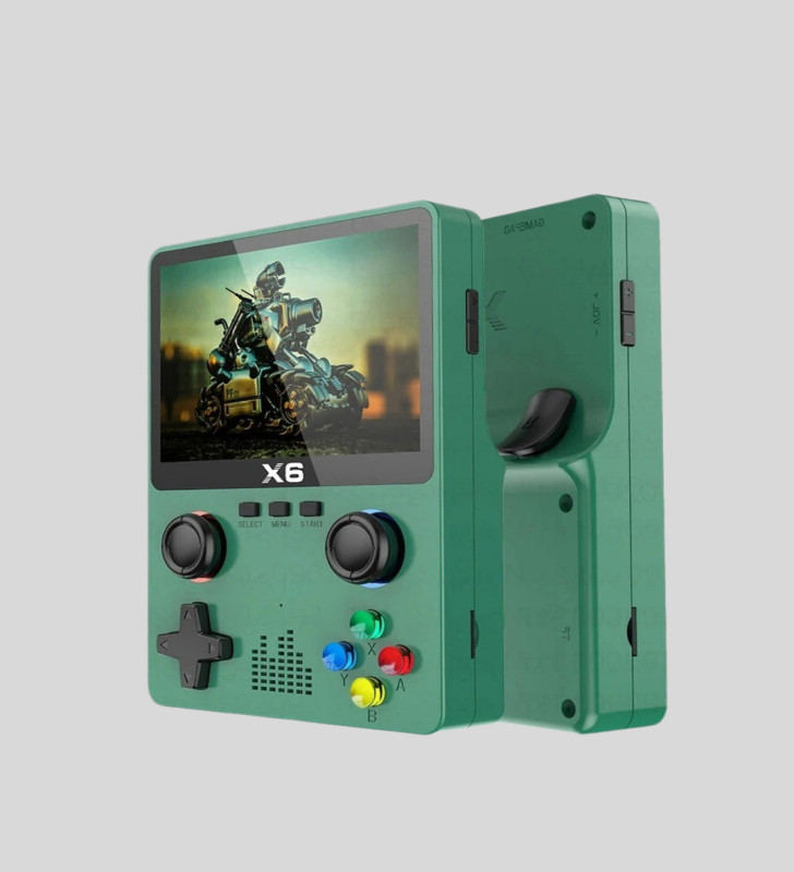 Taşınabilir Oyun Konsolu 3.5 İnç IPS Ekran Yaylı Çift LR Tuşlu - Lisinya