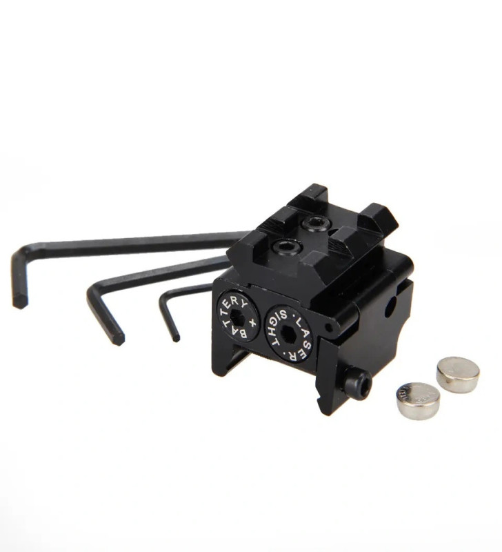 Avcılık, Tabanca için 20mm ray, Kırmızı Noktalı Lazer L2030 ( Lisinya )