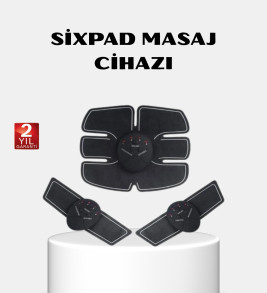 EMS Vücut Geliştirici Göbek ve Kol Pedli 6 Modlu Akıllı Kas Cihazı - Lisinya