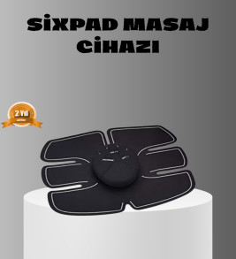 Elektronik Kas Uyarıcı Cihaz 6 Farklı Modlu Jel Pedli Göbek Kol Stimülatör - Lisinya