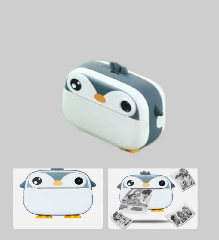 Termal Baskı Çocuk Kamerası HD Çekim USB Şarjlı Eğitici Oyuncak - Lisinya