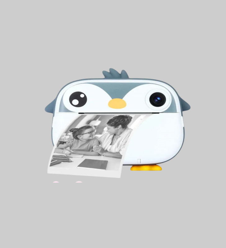 Termal Baskı Çocuk Kamerası HD Çekim USB Şarjlı Eğitici Oyuncak - Lisinya