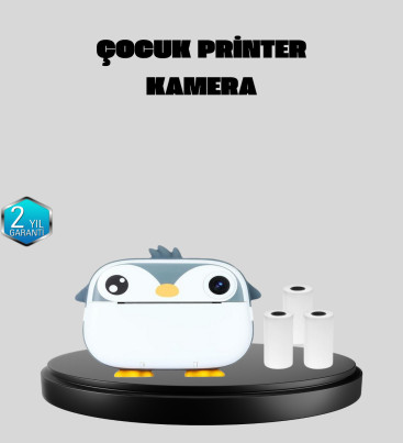 Mini Çocuk Kamera Anında Baskı Özellikli HD Video Termal Yazıcılı - Lisinya