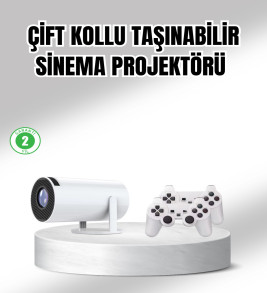 Projeksiyon Cihazı 4K Destekli Kablosuz Bağlantılı Bluetooth 5.0 - Lisinya