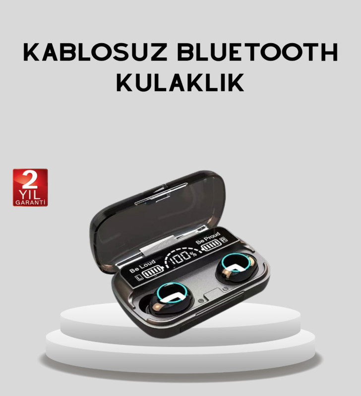 Bluetooth 5.1 M10 TWS Kulaklık Ergonomik Tasarım Yüksek Ses Kaliteli - Lisinya