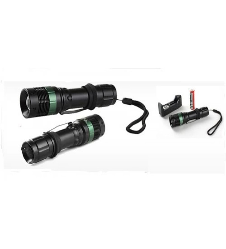 Power Style 500 Lumen 600 Metre ışık Uzantılı Zoomlu şarjlı El Feneri 6109 ( Lisinya )