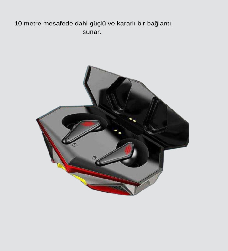 Kablosuz Bluetooth Kulaklık 5.0 Dokunmatik Kontrol Gürültü Engelleme - Lisinya