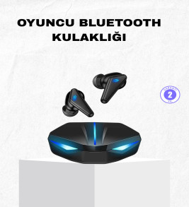 Oyuncu Bluetooth Kulaklık Tam Kablosuz Stereo LED Işıklı - Lisinya