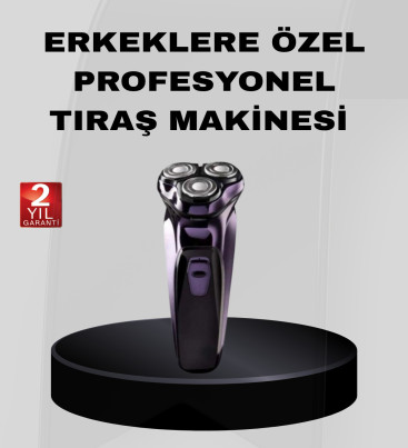 Profesyonel Şarjlı Tıraş Makinesi Ayarlanabilir Başlıklı Kablosuz - Lisinya