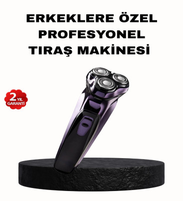 Şarjlı Saç ve Sakal Tıraş Makinesi Kablosuz Kompakt Tasarımlı - Lisinya