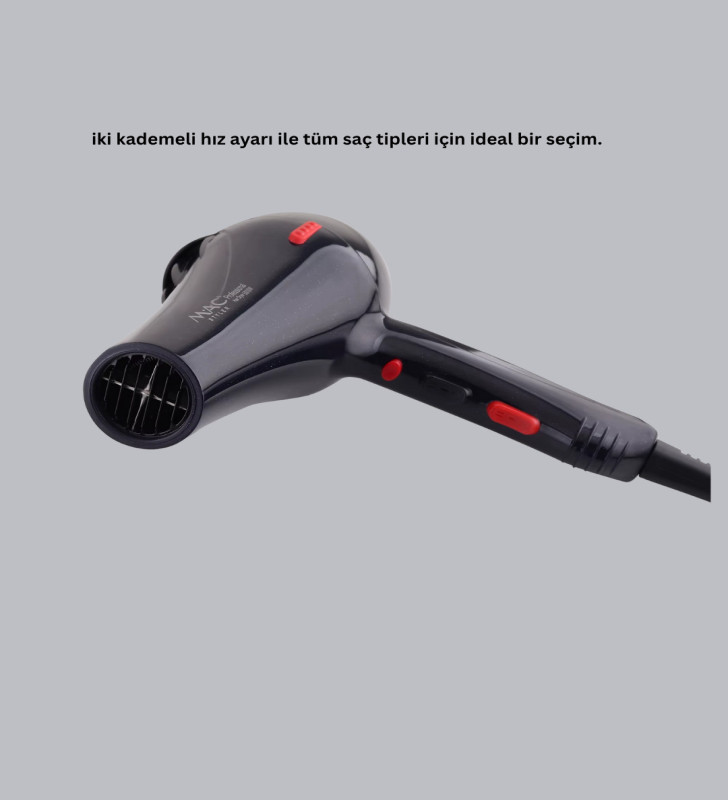 2200W AC Motor Saç Kurutma Makinesi Hafif ve Dayanıklı Tasarımlı - Lisinya