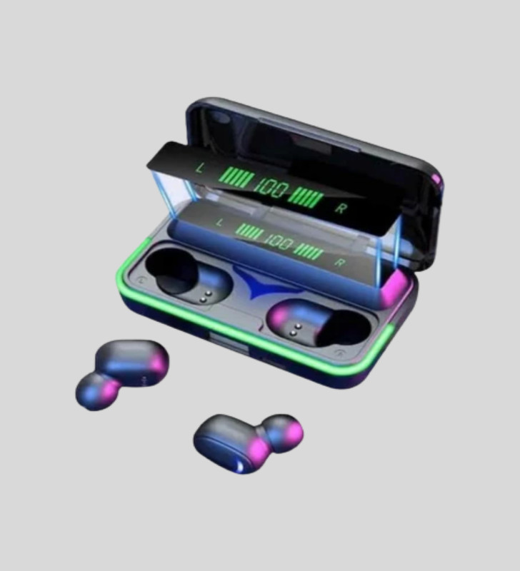 Kablosuz Oyuncu Kulaklığı Powerbank Şarj Kutulu RGB 5.1 - Lisinya