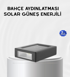 Güneş Enerjili Su Geçirmez Bahçe Apliği Uzun Ömürlü LED’li - Lisinya