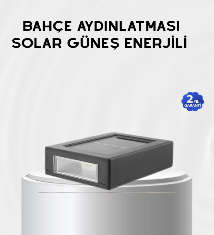 Güneş Enerjili Su Geçirmez Bahçe Apliği Uzun Ömürlü LED’li - Lisinya