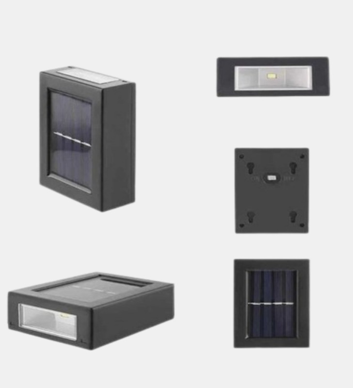 Solar Dış Mekan Aplik Su Geçirmez Dayanıklı LED Aydınlatmalı - Lisinya