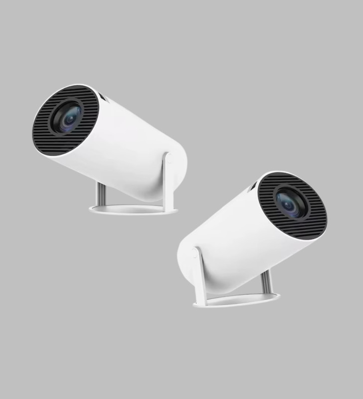 Full HD 4K Uyumlu Projeksiyon Cihazı 130 İnç Geniş Ekran Destekli - Lisinya