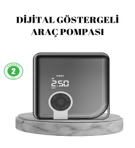 Taşınabilir Akıllı Hava Kompresörü Yüksek Basınç Kapasiteli - Lisinya