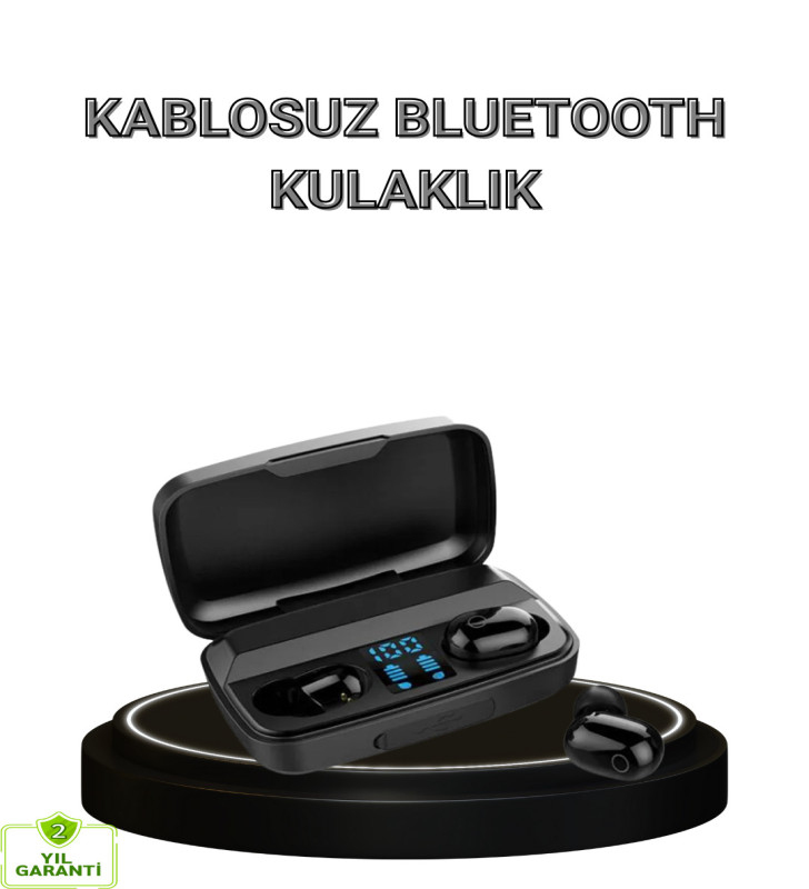A10s Kablosuz Kulaklık Çipli Uzun Pil Ömürlü Dokunmatik - Lisinya