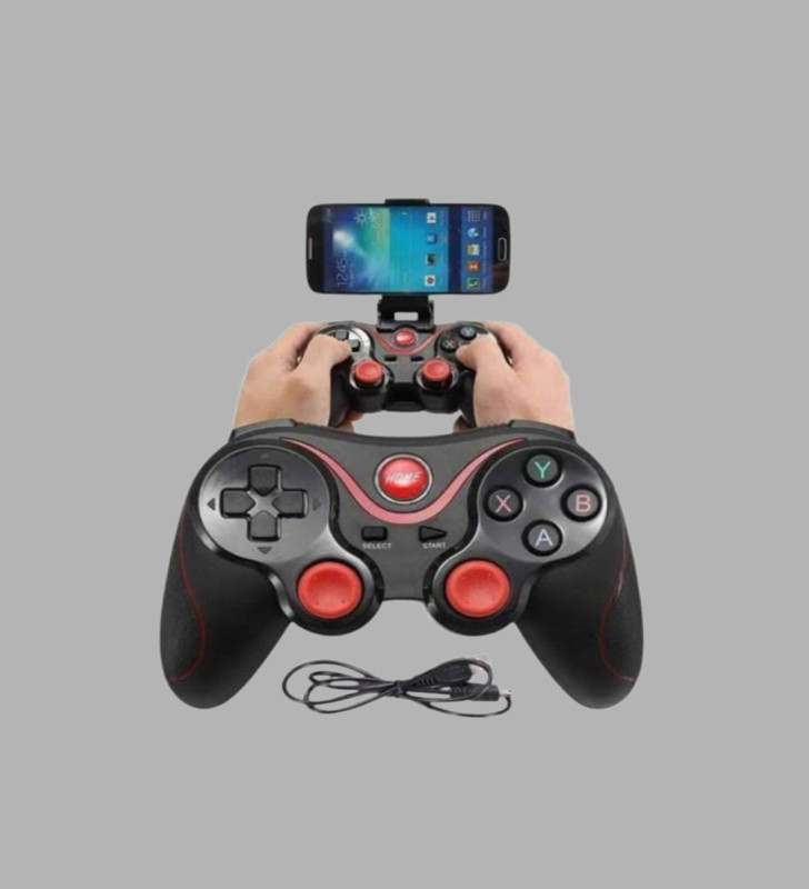 Bluetooth Gamepad Kablosuz Oyun Kumandası Tek Cihaz Destekli - Lisinya