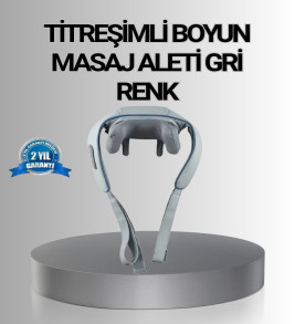 Titreşimli Boyun Masaj Cihazı Isı Terapili Şarjlı VNB-01 Ergonomik U Tasarım - Lisinya