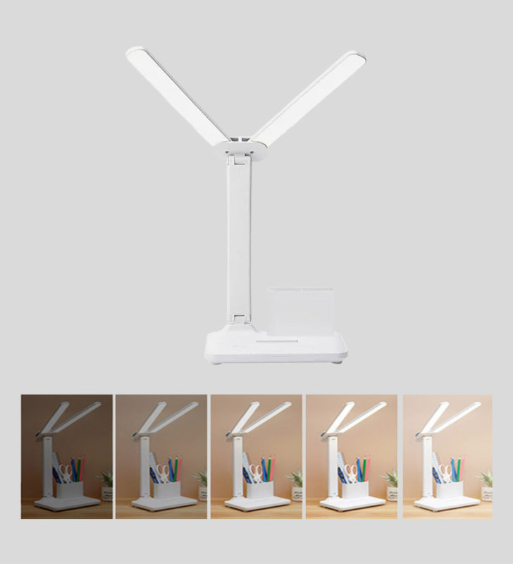 LED Işıklı Masa Lambası – Göz Yormayan, Kısılabilir ve Esnek Başlıklı - Lisinya