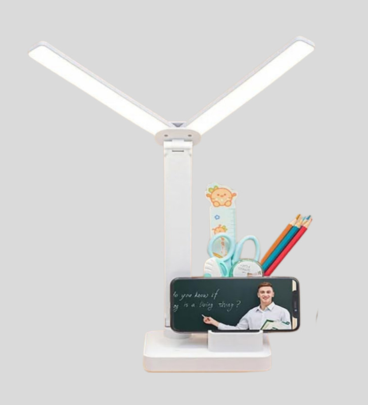 LED Işıklı Masa Lambası – Göz Yormayan, Kısılabilir ve Esnek Başlıklı - Lisinya