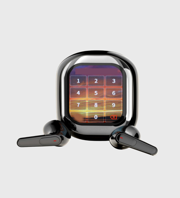 Bluetooth 5.4 Kulaklık – Gürültü Engelleme ve Akıllı Ekranlı Şarj Kutusu - Lisinya