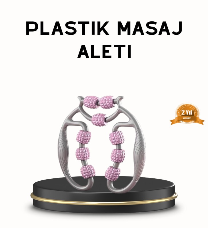 Taşınabilir 3D Masaj Rulosu – Kas Rahatlatıcı ve Yağ Azaltıcı Masaj Cihazı - Lisinya