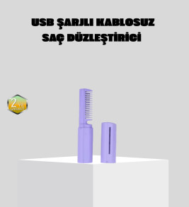 Ayarlanabilir Isı Kontrollü Saç Şekillendirici – İnce ve Kalın Tellere Uyumlu - Lisinya