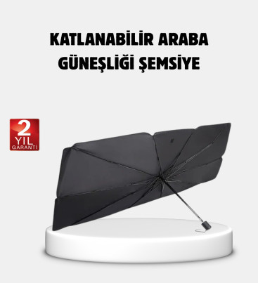 360° Ayarlanabilir Ön Cam Güneşliği – Pratik Kullanım ve Dayanıklı Yapı - Lisinya