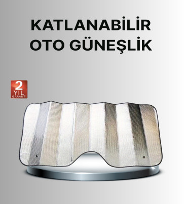 Katlanabilir Araba Güneşliği – UV Işınlarına Karşı Maksimum Koruma - Lisinya