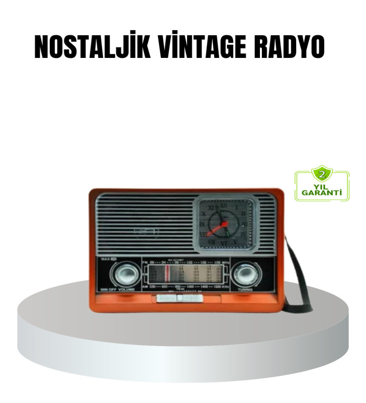 Vintage Radyo – Nostaljik Tasarım ve Modern Teknoloji Bir Arada - Lisinya