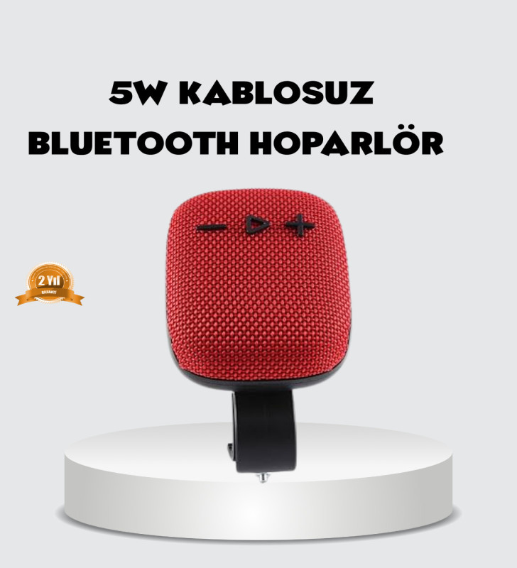 Bluetooth 5.1 Kablosuz Hoparlör – Güçlü Bas, FM Radyo ve Çoklu Giriş Destekli - Lisinya