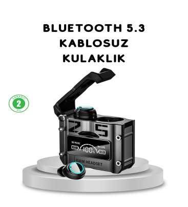 Kablosuz Bluetooth 5.3 Kulaklık – Aktif Gürültü Engelleme ve Gecikmesiz Oyun Modu - Lisinya