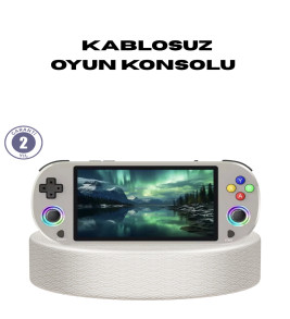 Taşınabilir Retro Oyun Konsolu – 5 İnç IPS Ekranlı, 3000 mAh Şarjlı, HD Destekli - Lisinya