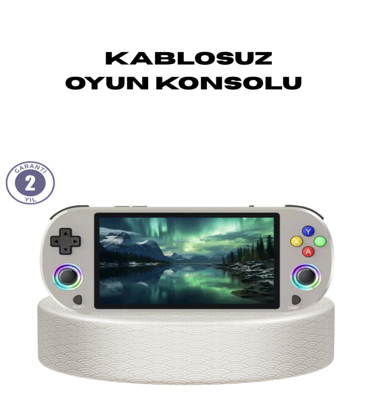 Taşınabilir Retro Oyun Konsolu – 5 İnç IPS Ekranlı, 3000 mAh Şarjlı, HD Destekli - Lisinya