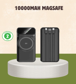 10000 mAh Kablosuz Powerbank – 15W Hızlı Şarj, Type-C Çoklu Çıkışlı - Lisinya