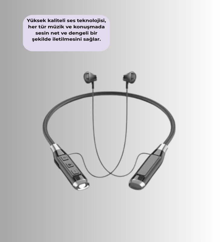 Kablosuz Bluetooth Kulaklık – Uzun Ömürlü Batarya, Ergonomik Tasarım, Gürültü Engelleyici - Lisinya