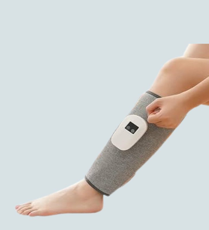 Taşınabilir Şarjlı Baldır Masaj Aleti – 3 Kademeli Isı ve Basınç Ayarı, Titreşim Fonksiyonlu - Lisinya