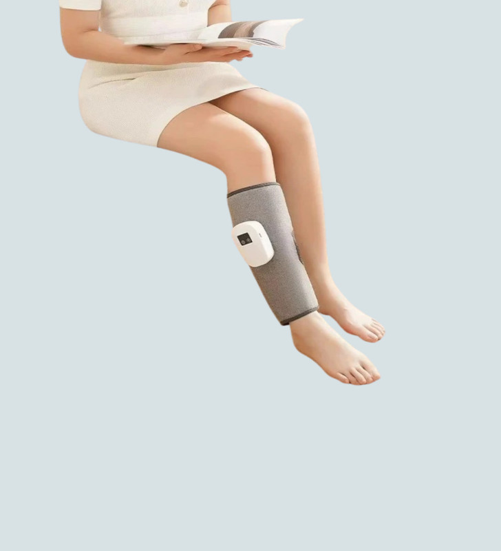 Kablosuz Titreşimli Baldır Masaj Aleti – Isıtmalı, 3 Basınç Ayarlı, Şarjlı ve Taşınabilir - Lisinya