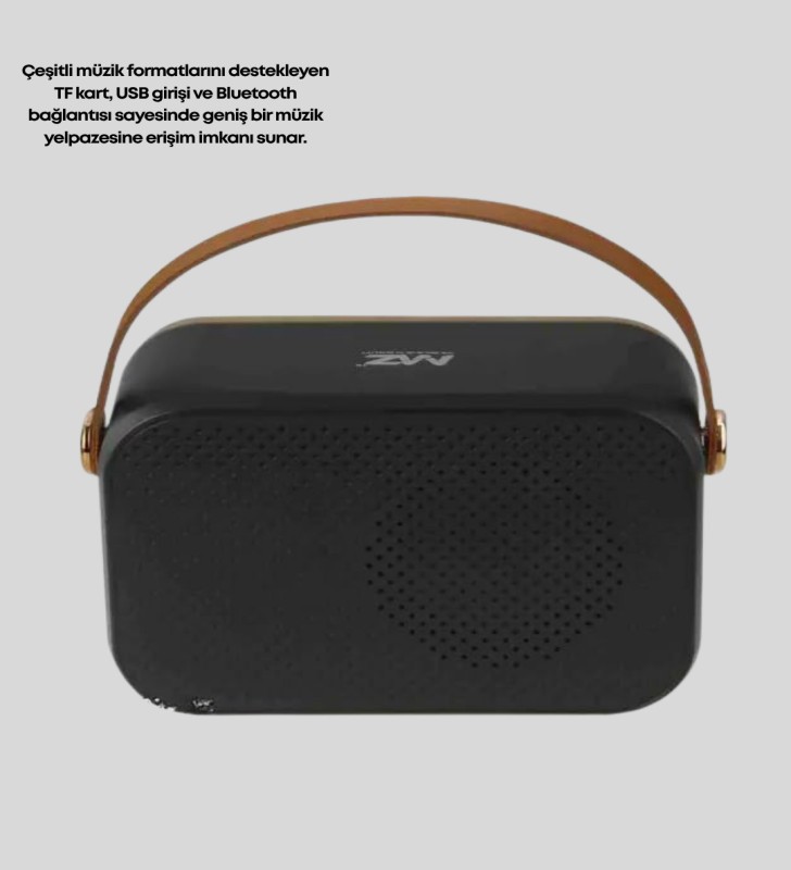 Bluetooth’lu Retro Radyo – FM Destekli Nostaljik Hoparlör - Lisinya