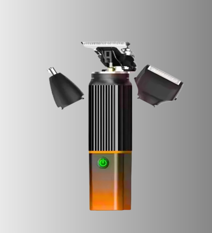 Erkekler İçin 3 in 1 Şarjlı Bakım Seti – 7300 RPM Güçlü Motor ve Sessiz Çalışma - Lisinya