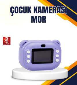 18 Efektli Şipşak Kamera – Oyunlu, Müzik Çalarlı ve Anında Baskı Özellikli - Lisinya