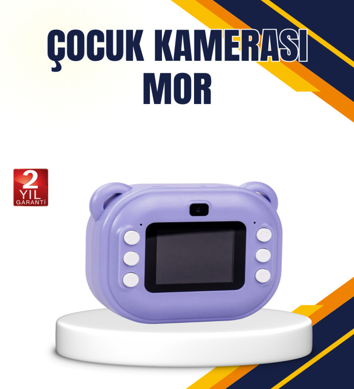 18 Efektli Şipşak Kamera – Oyunlu, Müzik Çalarlı ve Anında Baskı Özellikli - Lisinya