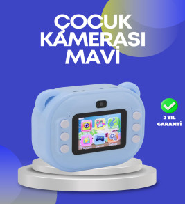 Çocuk Şipşak Kamera – 24MP HD Çift Lensli Termal Baskı Teknolojili - Lisinya