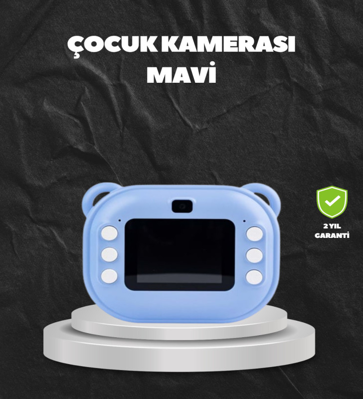 24MP HD Çift Lensli Şipşak Kamera – Termal Baskılı, 32GB Dahili Hafızalı - Lisinya