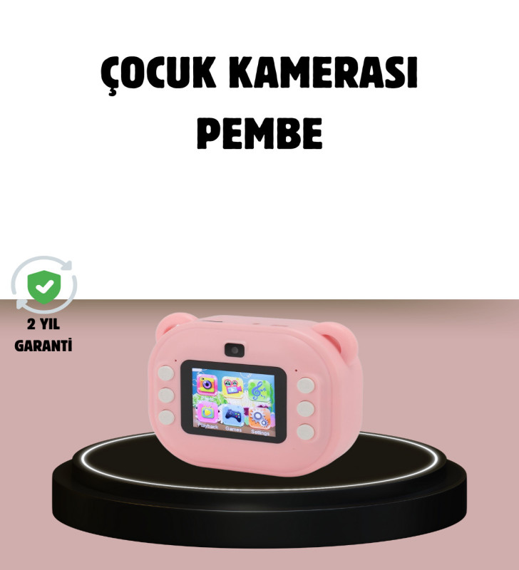 Anında Baskı Özellikli Şipşak Kamera 24MP HD Çift Lensli ve 32GB Hafızalı - Lisinya