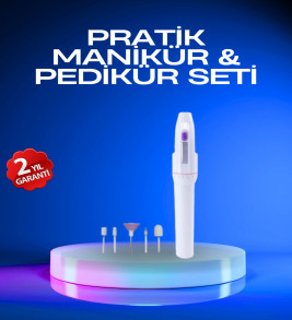 Taşınabilir Profesyonel Elektrikli Tırnak Matkap Seti – Sessiz, Güçlü ve Dayanıklı - Lisinya